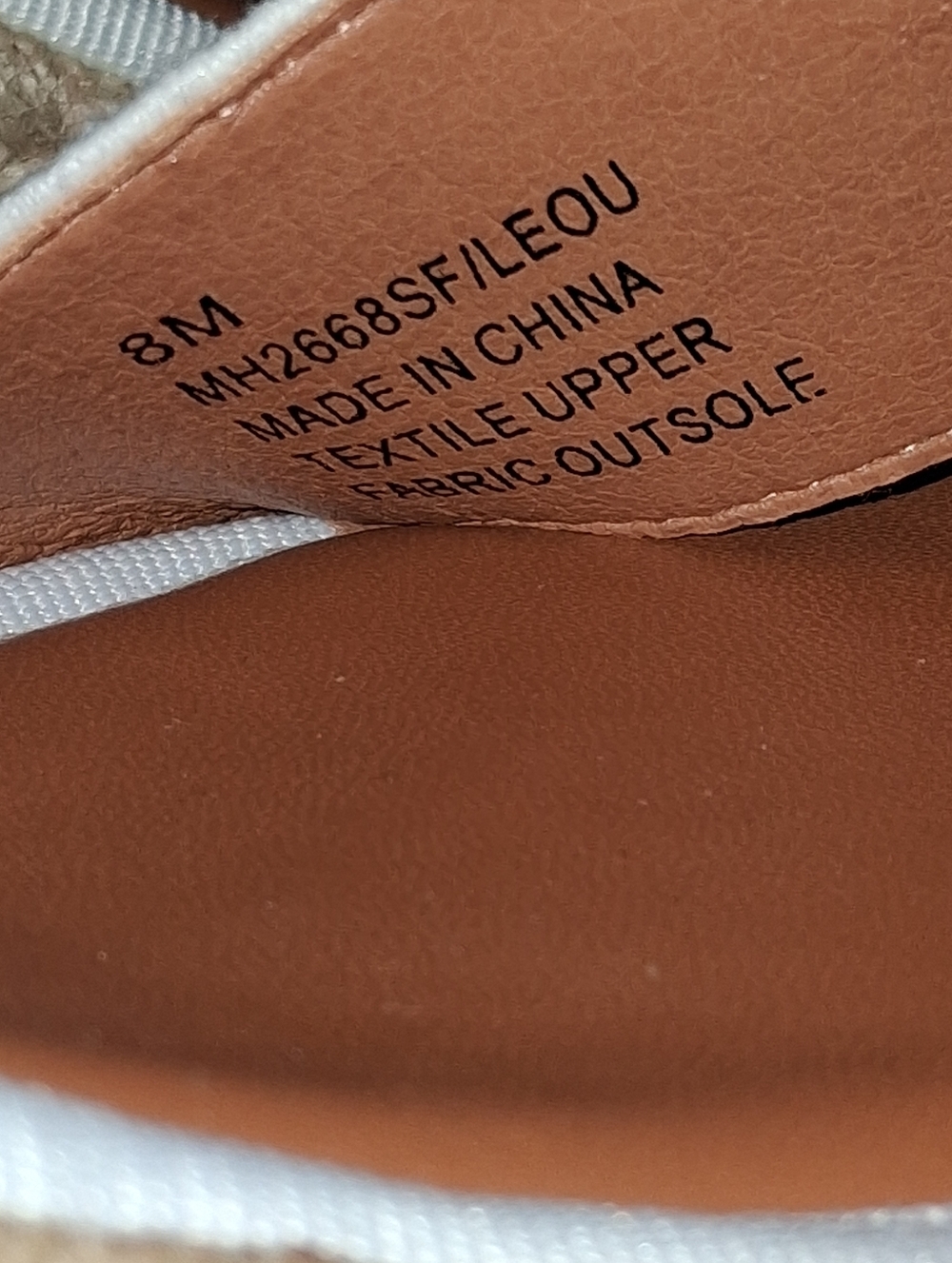 MIA Cream Canvas Espadrille Slingback Sandals - Picture 10 of 11